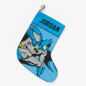 Batman Squats 2 Kleiner Weihnachtsstrumpf (Vorderansicht (hängend))