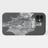 Batman Standing Drawing Case-Mate iPhone Hülle (Rückseite (Horizontal))