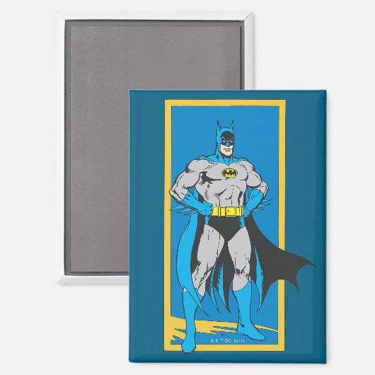 Batman Stands 2 Magnet (Vorderseite/Rückseite)
