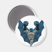 Batman Stands Magnet (Vorderseite/Rückseite)