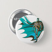 Batman Stehend Button (Vorne & Hinten)