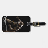 Batman Stehend mit Cape Gepäckanhänger (Vorderseite horizontal)