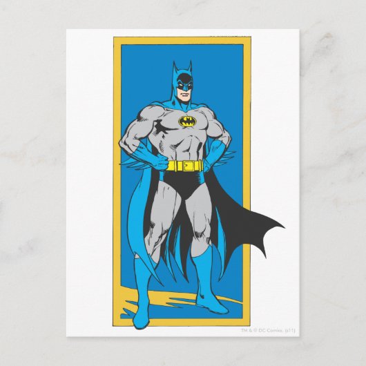 Batman steht 2 postkarte (Vorderseite)