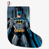 Batman steht auf kleiner weihnachtsstrumpf (Vorderseite)