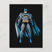 Batman steht auf postkarte (Vorderseite)