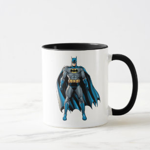 Batman steht auf tasse