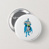 Batman steht aufrecht button (Vorne & Hinten)