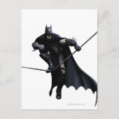 Batman Stepping On Line Postkarte (Vorderseite)