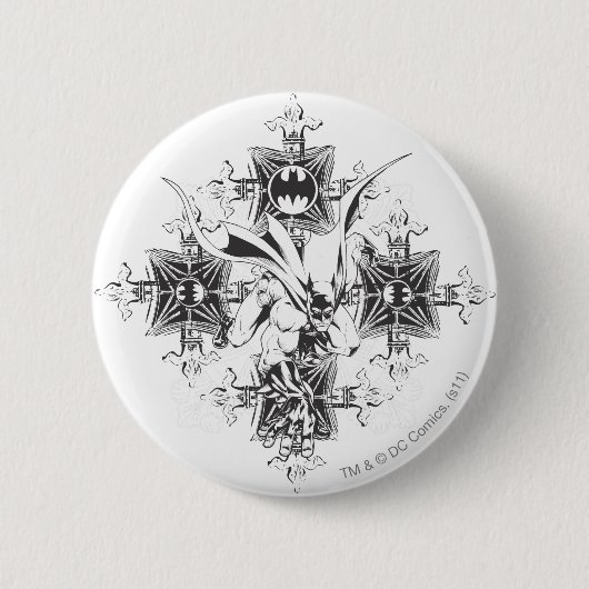 Batman Street Design Button (Vorderseite)