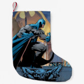 Batman strong Look recht Kleiner Weihnachtsstrumpf (Vorderseite)