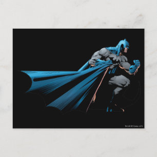 Batman strong Look recht Postkarte