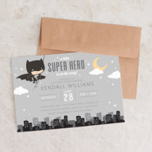 Batman Super Hero Baby Shower