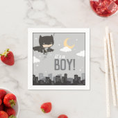 Batman Super Hero Baby Shower Serviette (Beispiel)