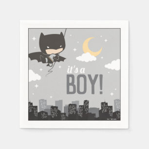 Batman Super Hero Baby Shower Serviette