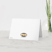 Batman Super Hero Birthday Karte (Rückseite)