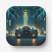 Batman Super Hero Birthday Paper Tellers Pappteller (Vorderseite)