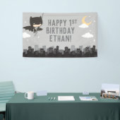 Batman Super Hero First Birthday Banner (Messeveranstaltung)