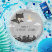 Batman Super Hero First Birthday Pappteller (Party)
