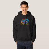Batman + Superman + Flash Hoodie (Vorne ganz)