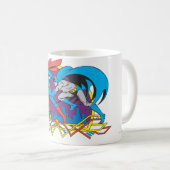 Batman + Superman + Flash Kaffeetasse (VorderseiteRechts)