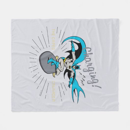 Batman Surfing - Ladung! Fleecedecke (Vorderseite (Horizontal))