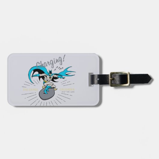 Batman Surfing - Ladung! Gepäckanhänger (Vorderseite horizontal)