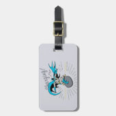 Batman Surfing - Ladung! Gepäckanhänger (Vorderseite vertikal)