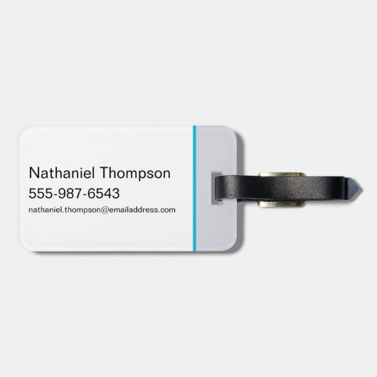 Batman Surfing - Ladung! Gepäckanhänger (Rückseite horizontal)