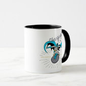Batman Surfing - Ladung! Tasse (VorderseiteRechts)