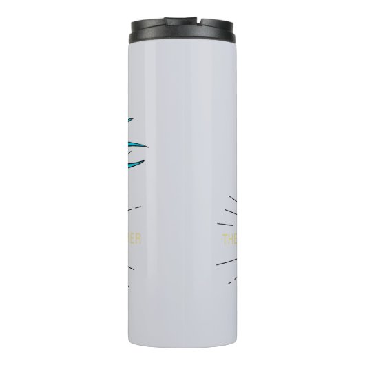 Batman Surfing - Ladung! Thermosbecher (Rückseite)