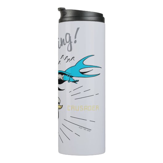 Batman Surfing - Ladung! Thermosbecher (Nach rechts gedreht)