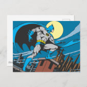 Batman Surveys Stadt Postkarte (Vorne/Hinten)