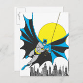 Batman Swings Postkarte (Vorne/Hinten)