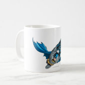 Batman Swings von Rope Kaffeetasse (Vorderseite Links)