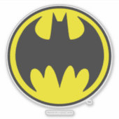 Batman Symbol | Bat Circle Logo Aufkleber (Vorderseite)
