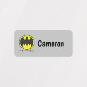 Batman Symbol | Bat Circle Logo Etiketten (Design 2)