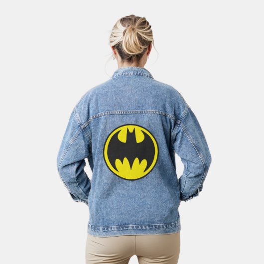 Batman Symbol | Bat Circle Logo Jeansjacke (Modell)