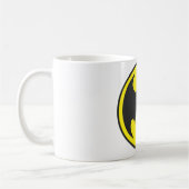 Batman Symbol | Bat Circle Logo Kaffeetasse (Links)