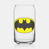 Batman-Symbol | Bat-Oval-Logo Dosenglas (Vorderseite)