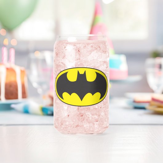 Batman-Symbol | Bat-Oval-Logo Dosenglas (Insitu (Geburtstag))