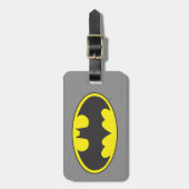 Batman-Symbol | Bat Oval-Logo Gepäckanhänger (Vorderseite vertikal)