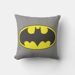 Batman-Symbol Bat-Oval-Logo Kissen