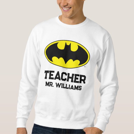 Batman-Symbol | Bat-Oval-Logo Sweatshirt (Vorderseite)