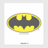 Batman Symbol | Becken-Oval-Logo Aufkleber (Blatt)