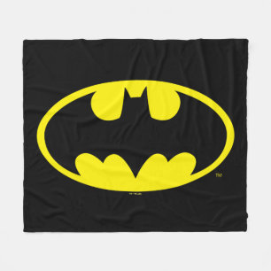 Batman Symbol Becken-Oval-Logo Fleecedecke
