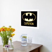 Batman Symbol | Becken-Oval-Logo Foliendrucke (Ablage(Küche))