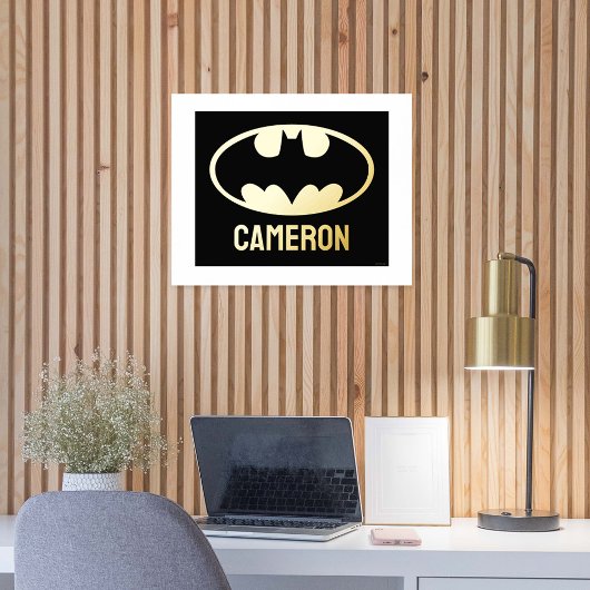 Batman Symbol | Becken-Oval-Logo Foliendrucke