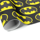Batman Symbol | Becken-Oval-Logo Geschenkpapier (Rolleneckpunkt)