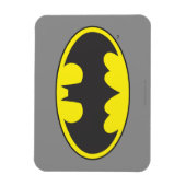 Batman Symbol | Becken-Oval-Logo Magnet (Vertikal)