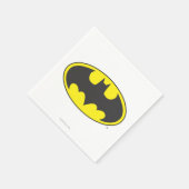 Batman Symbol | Becken-Oval-Logo Serviette (Ecke)